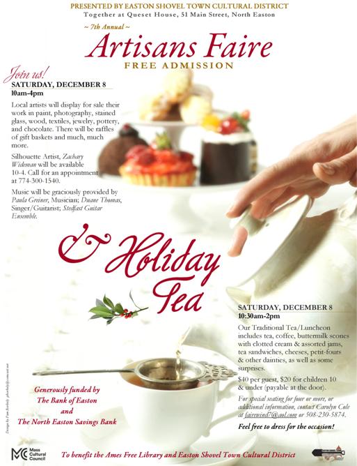 Seventh Annual Artisans Faire and Holiday Tea