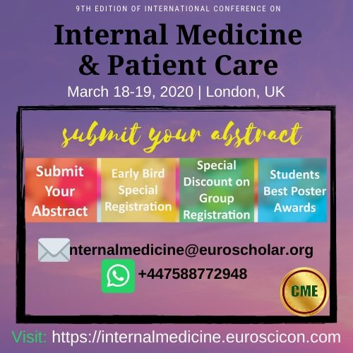 9th Edition of International Conference on Internal Medicine & Patient